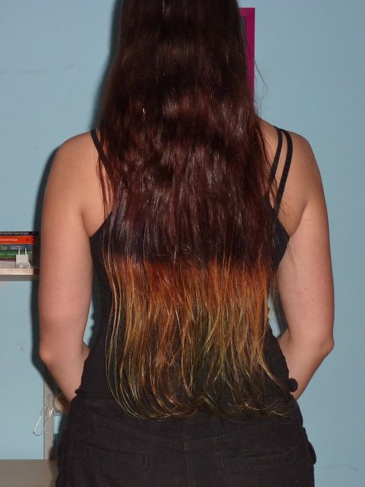 Langhaarnetzwerk Thema Anzeigen Dip Dye Und Undercolor