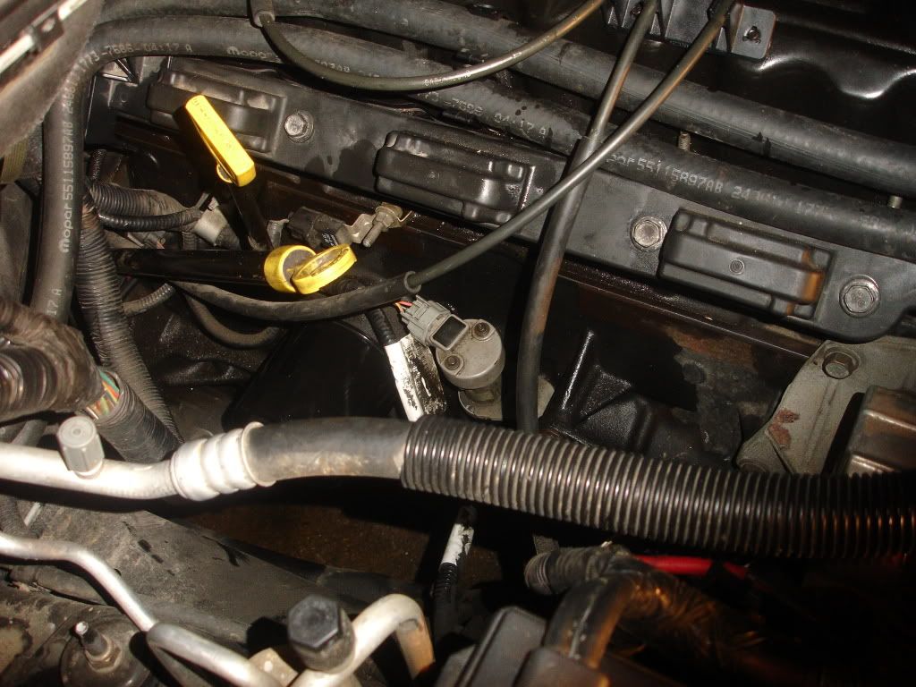 Replacing jeep cherokee oil pressure sensor #3