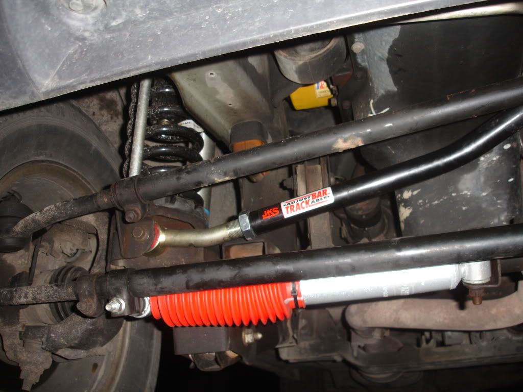 Jeep wj adjustable track bar install #5