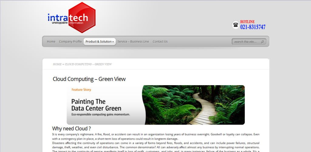 Intratech Green View Cloud