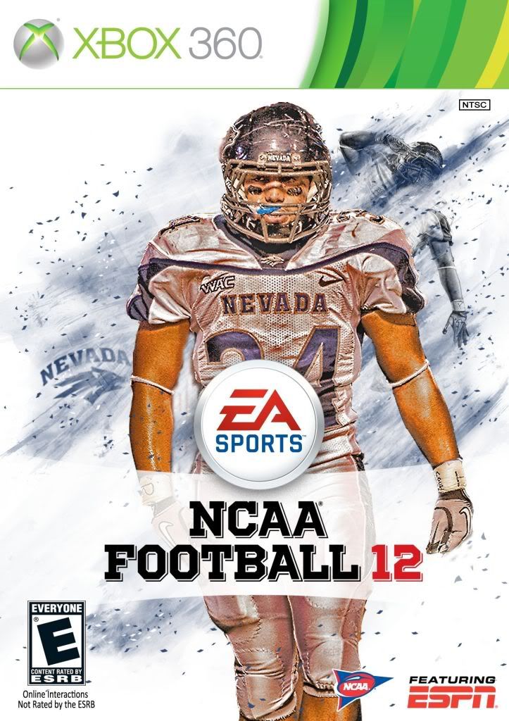 Nevada NCAA 12 cover