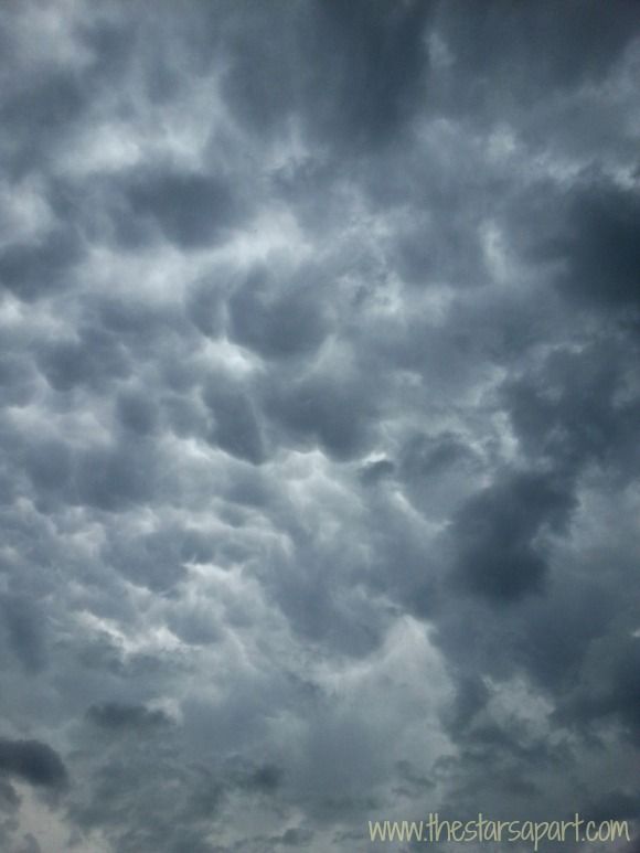Edmonton mammatus clouds Edmonton mammatus clouds