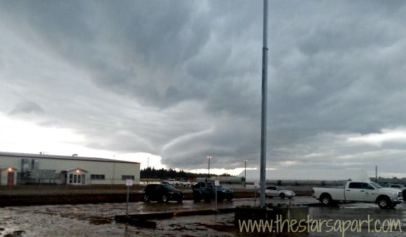 Edmonton wall cloud Edmonton wall cloud