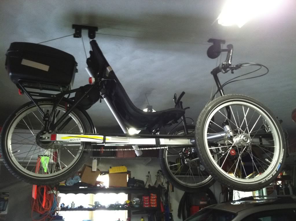 recumbent trike storage