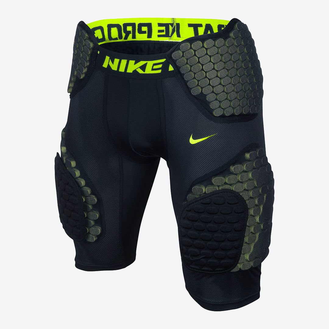 Nike Pro Combat Hyperstrong Compression 533045 011 Hardplate Men Football Shorts | eBay