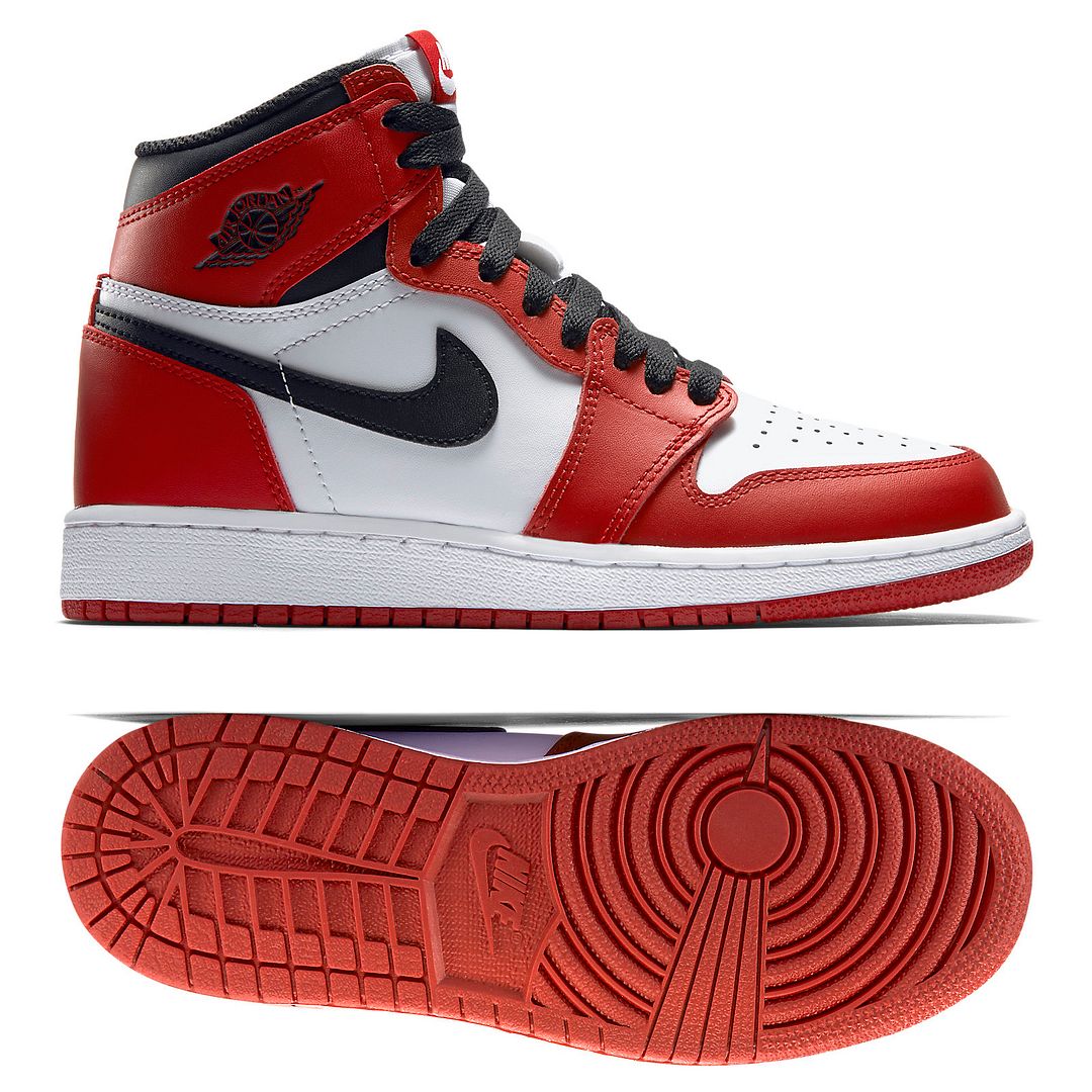 kids high top jordan 1