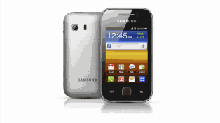Samsung Galaxy Y on Vodafone Shop