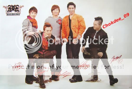Top Bigbang Big bang Korean Boy Band Music Poster #439  