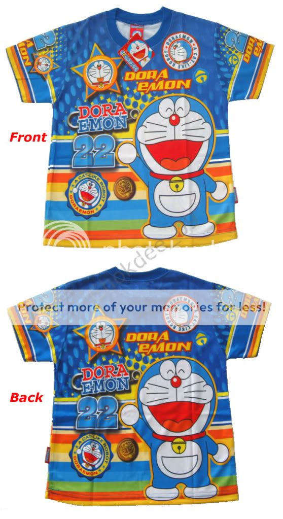 A#4 Doraemon Boy kids T  Shirt Age 5 6 size M  