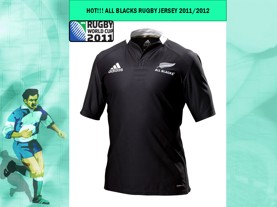 New Zealand All Blacks Home Rugby Jersey 2012 Size s M L XL XXL 