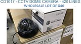 photo Lot 155 CD1017 CCTV Dome Camera 420Lines Lot of 40.jpg