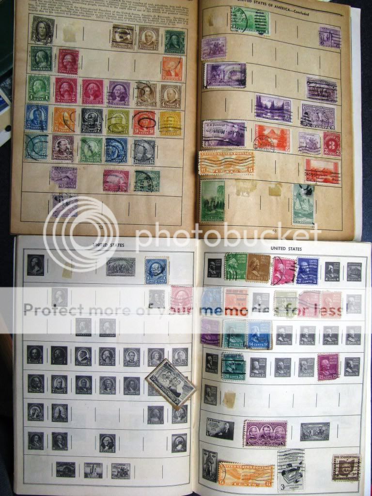 Stamp Collection in Several Albums and Loose in Glassines US and 