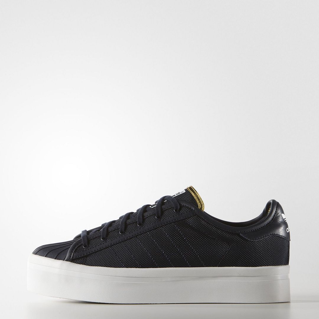 Adidas W Rita Ora Superstar Rize S81620 Legend Ink/Gold Canvas ... Adidas Originals Rita Ora Superstar Rize Women's Shoes