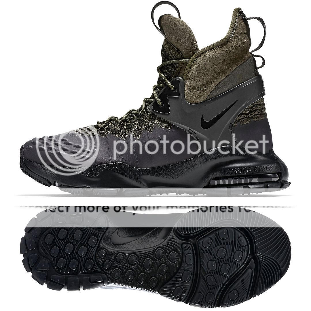 Nike NikeLab ACG Air Zoom Tallac Flyknit 865947-002 Black/Khaki Men ...