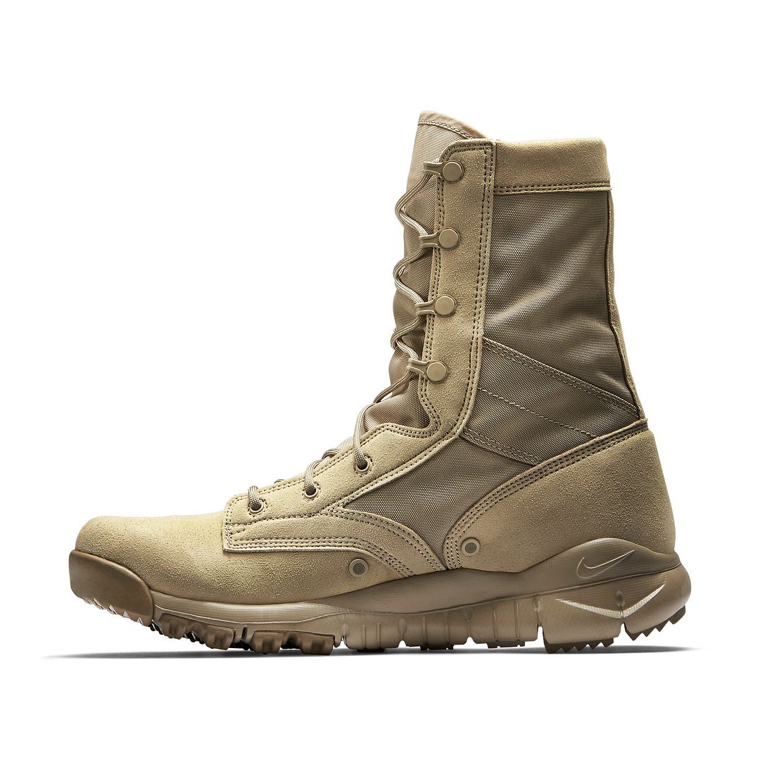 khaki nike boots
