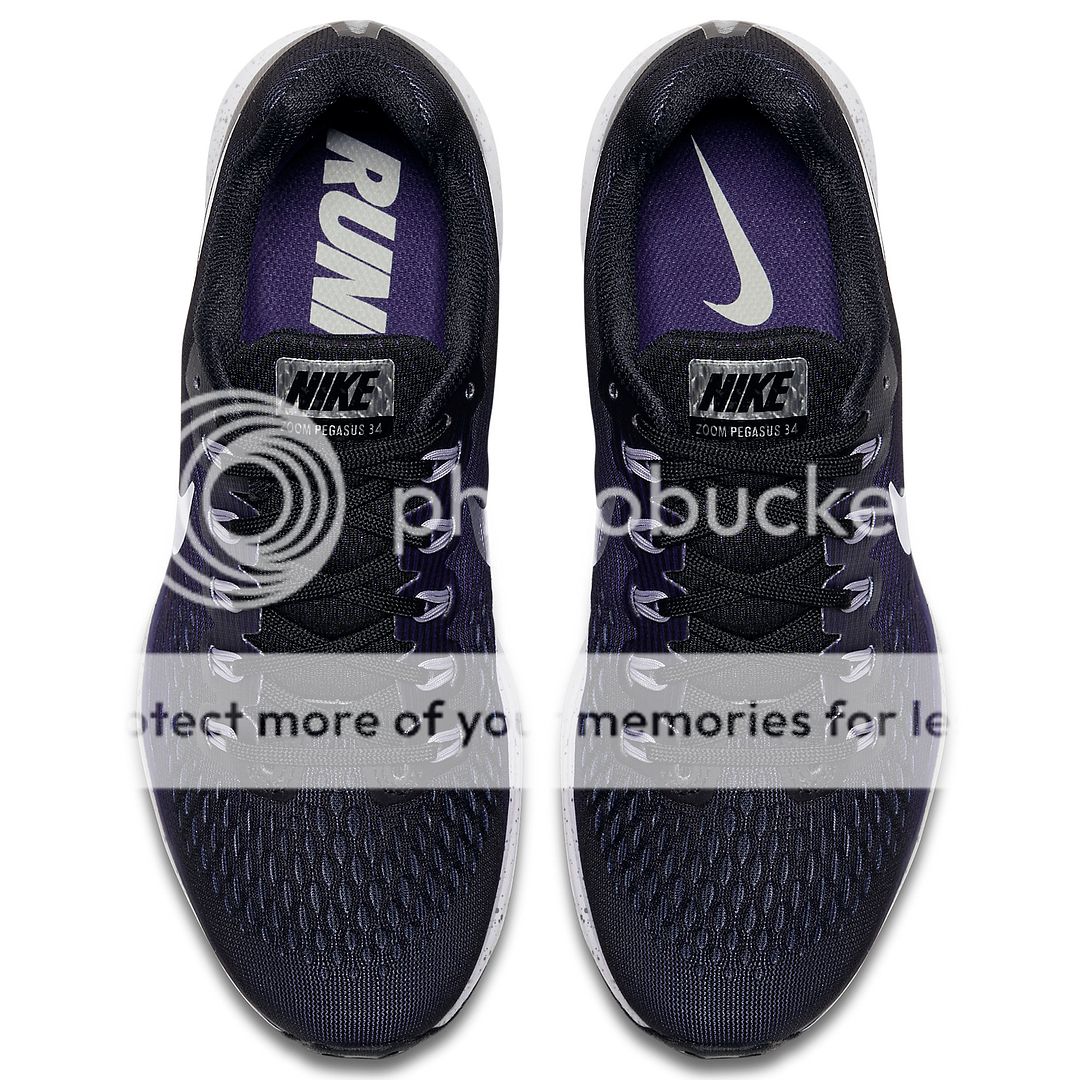 Nike WMNS Air Zoom Pegasus 34 880560-015 Black/Purple/Silver Women