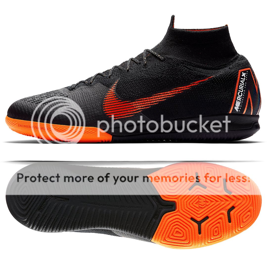 Nike Mercurial SuperflyX 6 Elite IC AH7373-081 Black Men Soccer Shoes Sz 7  | eBay