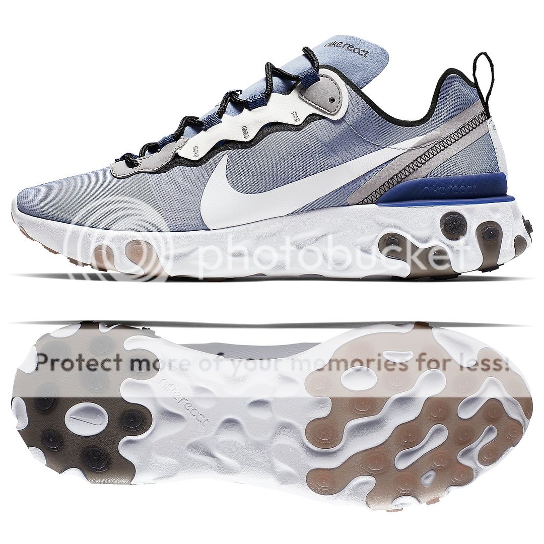 Nike React Element 55 BQ6166-402 Indigo 